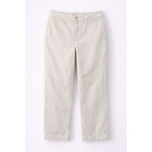 GAP Factory Low Rise White Pants Womens 8A Beige‎ Straight Leg Cotton